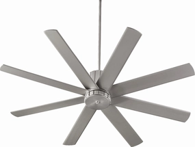 Proxima 60"Ceiling Fan Satin Nickel lightweight fans for moving around easily