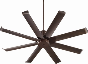 Proxima Patio 60"Patio Fan Oiled Bronze compact electric fans for small spaces