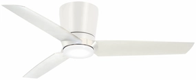 Pure 48" Ceiling Fan Flat White quiet electric fans for home use