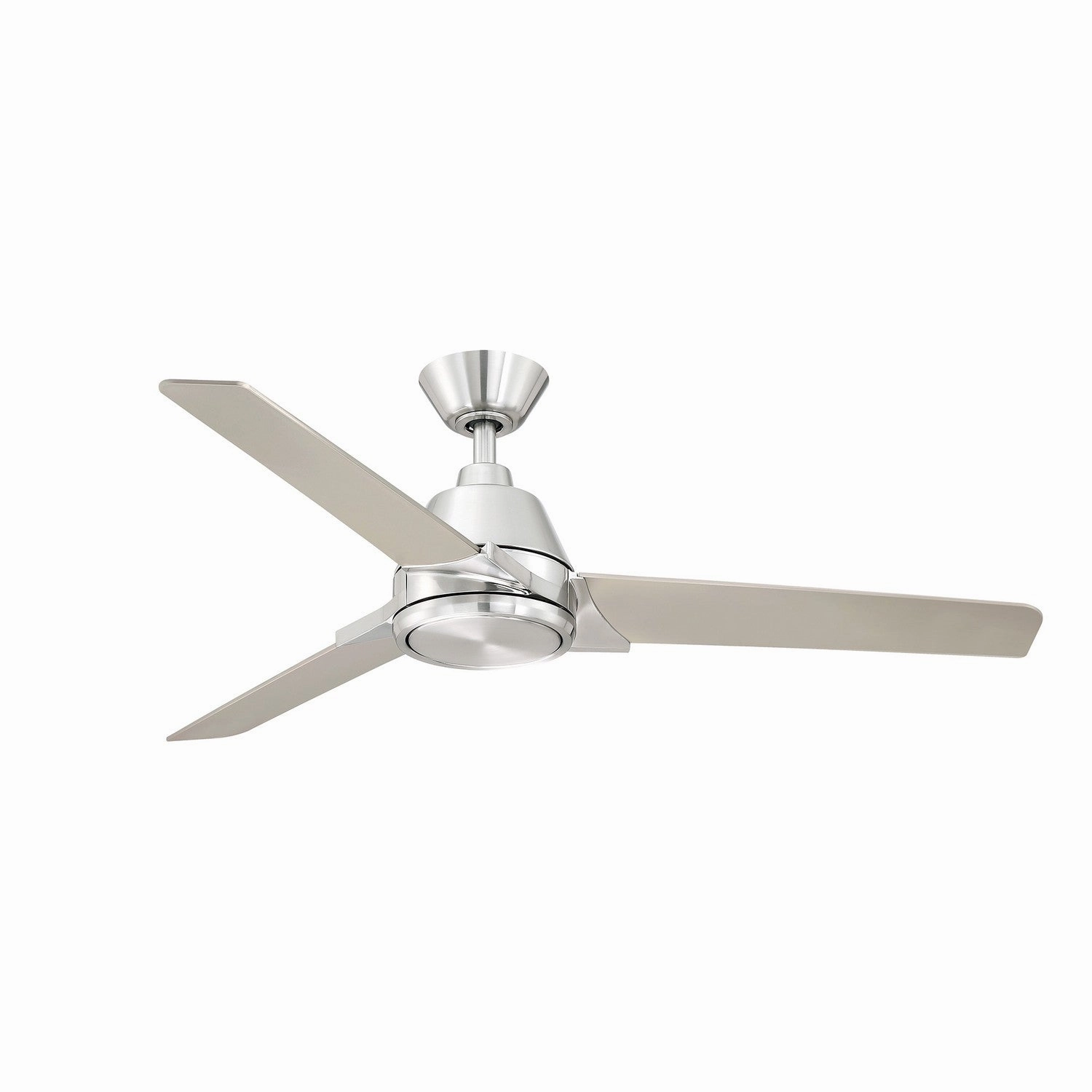 Pyramid 52''Ceiling Fan Brushed Nickel