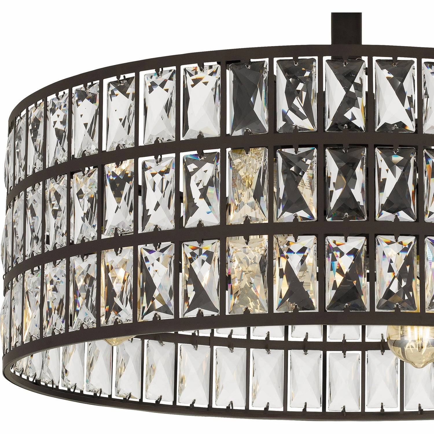 Quoizel Fandelier Four Light Fandelier Western Bronze