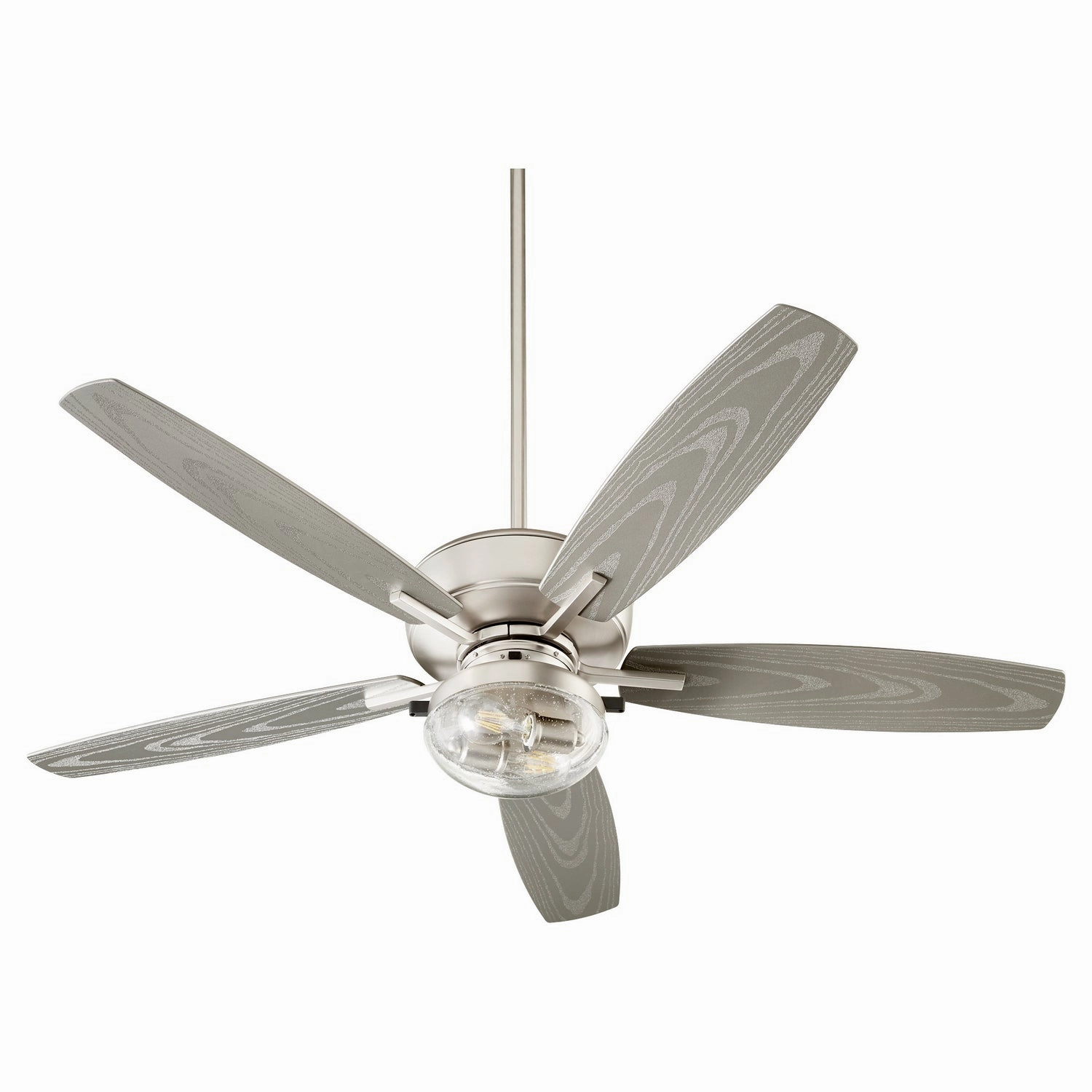 Quorum Breeze 52" Outdoor 2 Light 14W LED Pull Chain Patio Fan