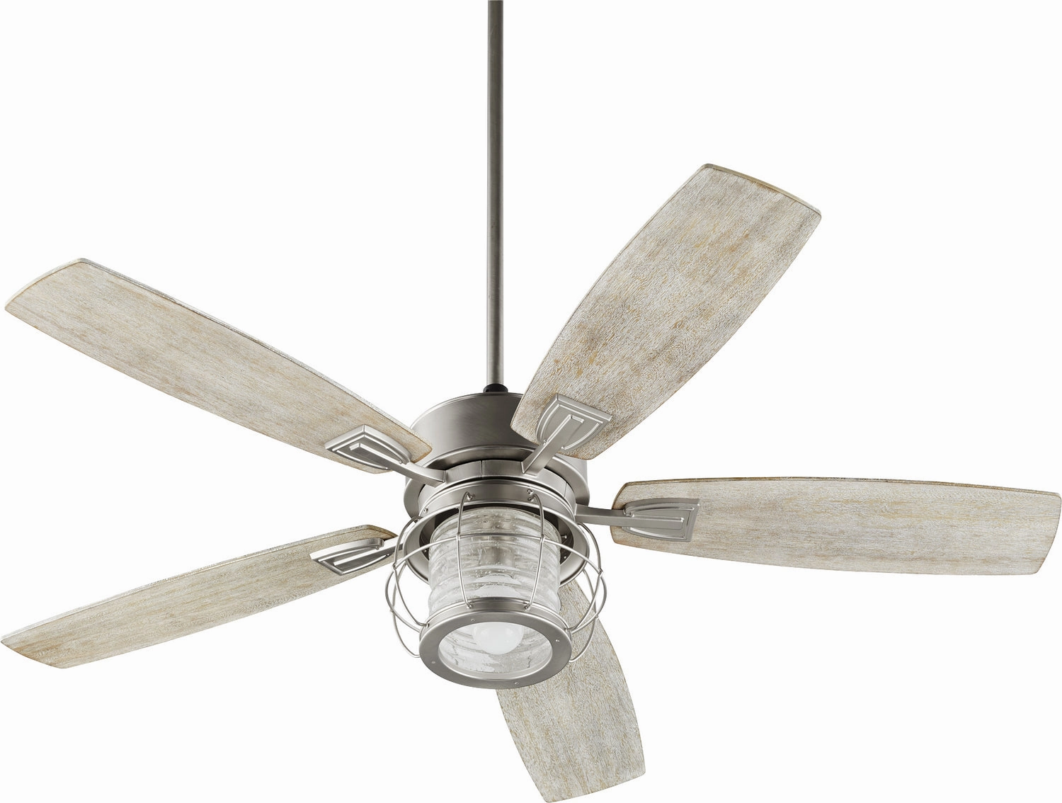 Quorum Galveson 52" Indoor Pullchain Ceiling Fan with 9W LED Light