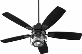 Quorum Galveson 52" Indoor Pullchain Ceiling Fan with 9W LED Light adjustable indoor fans for better cooling