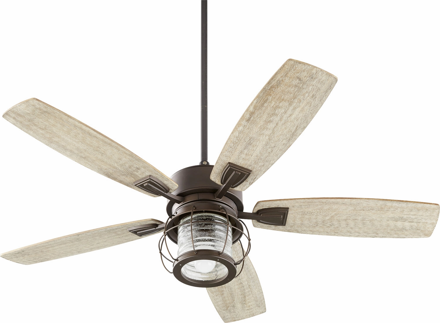 Quorum Galveson 52" Indoor Pullchain Ceiling Fan with 9W LED Light