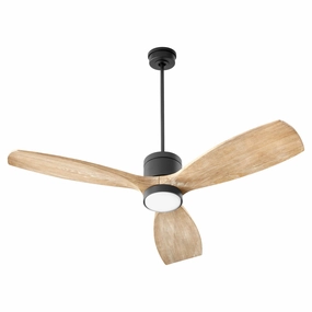 Quorum Lurus 64" DC Hugger Ceiling Fan with Wall Control Ceiling fan with adjustable speed settings