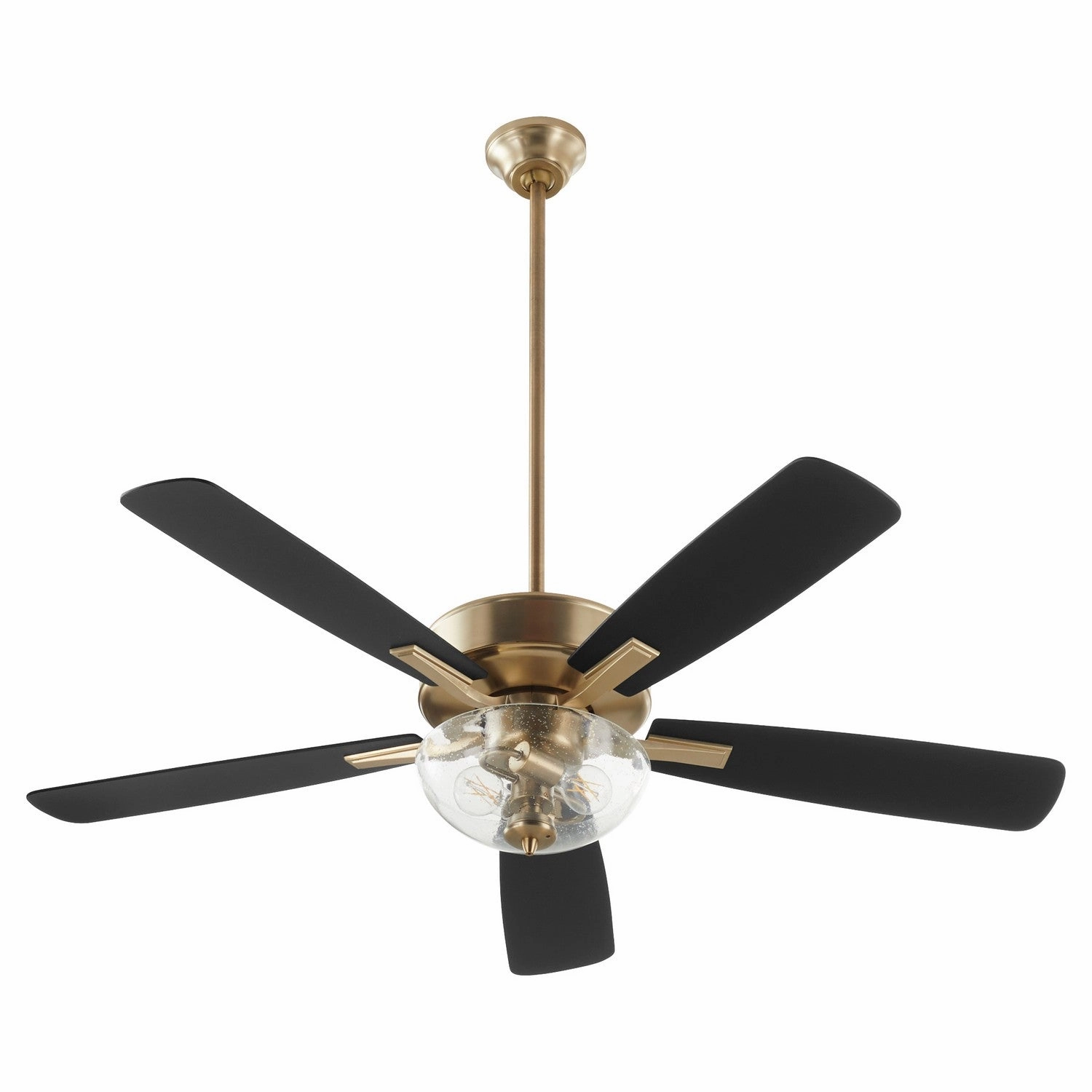 Quorum Ovation 52" 2 Light 18W LED Indoor Pull Chain Ceiling Fan