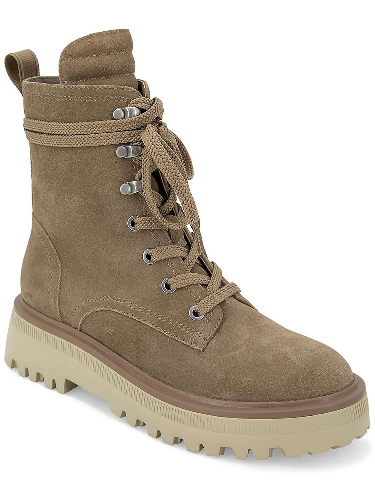 Radell Womens Suede Lace-Up Hiking Boots ecco Shoes