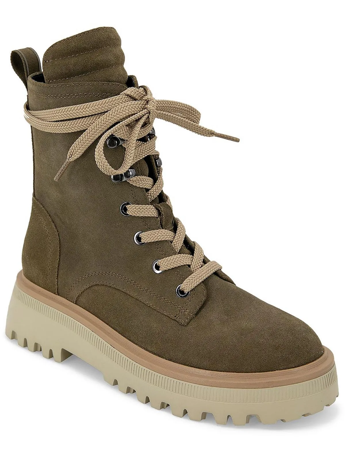 Radell Womens Suede Lace-Up Hiking Boots ecco Shoes