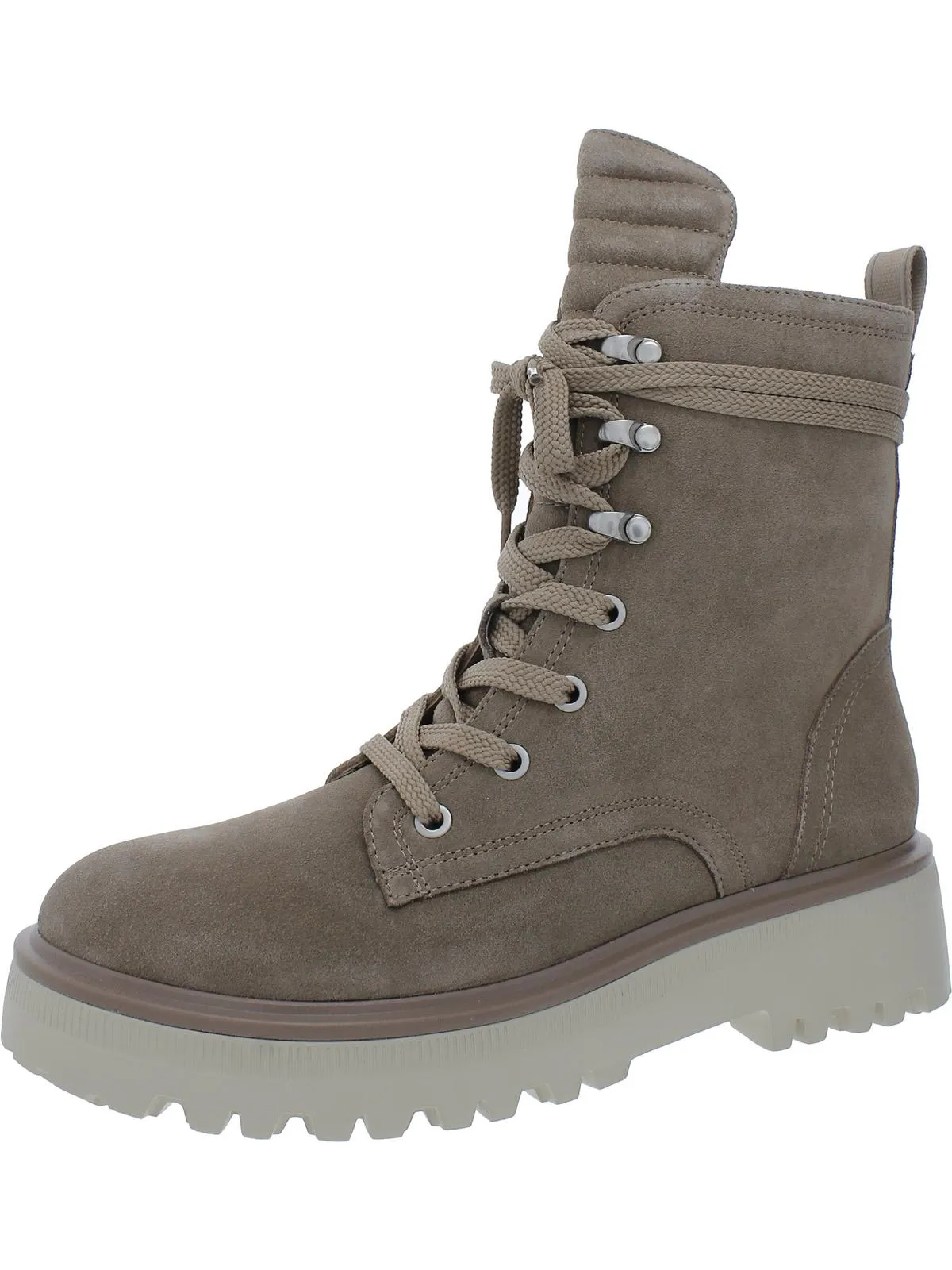 Radell Womens Suede Lace-Up Hiking Boots ecco Shoes