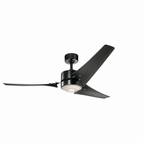 Rana 60"Ceiling Fan Satin Black best electric fans for daily use