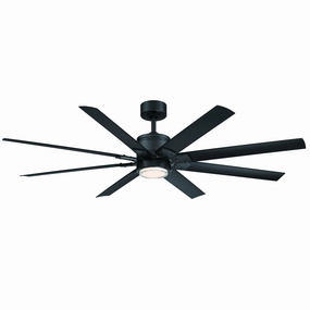 Renegade 52"Ceiling Fan Matte Black reliable fans for apartment and office