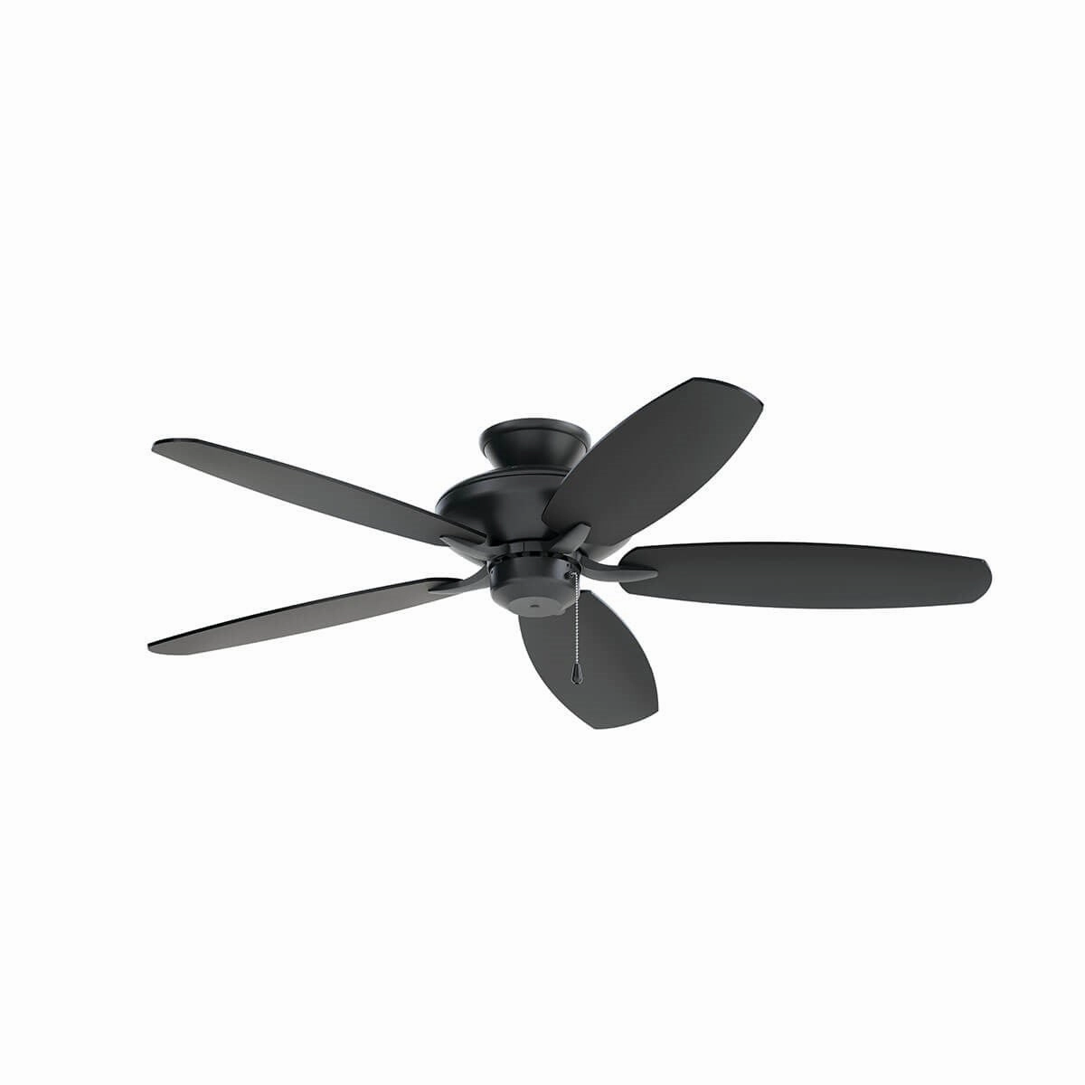 Renew 52"Ceiling Fan Satin Black oscillating medium fans with strong airflow