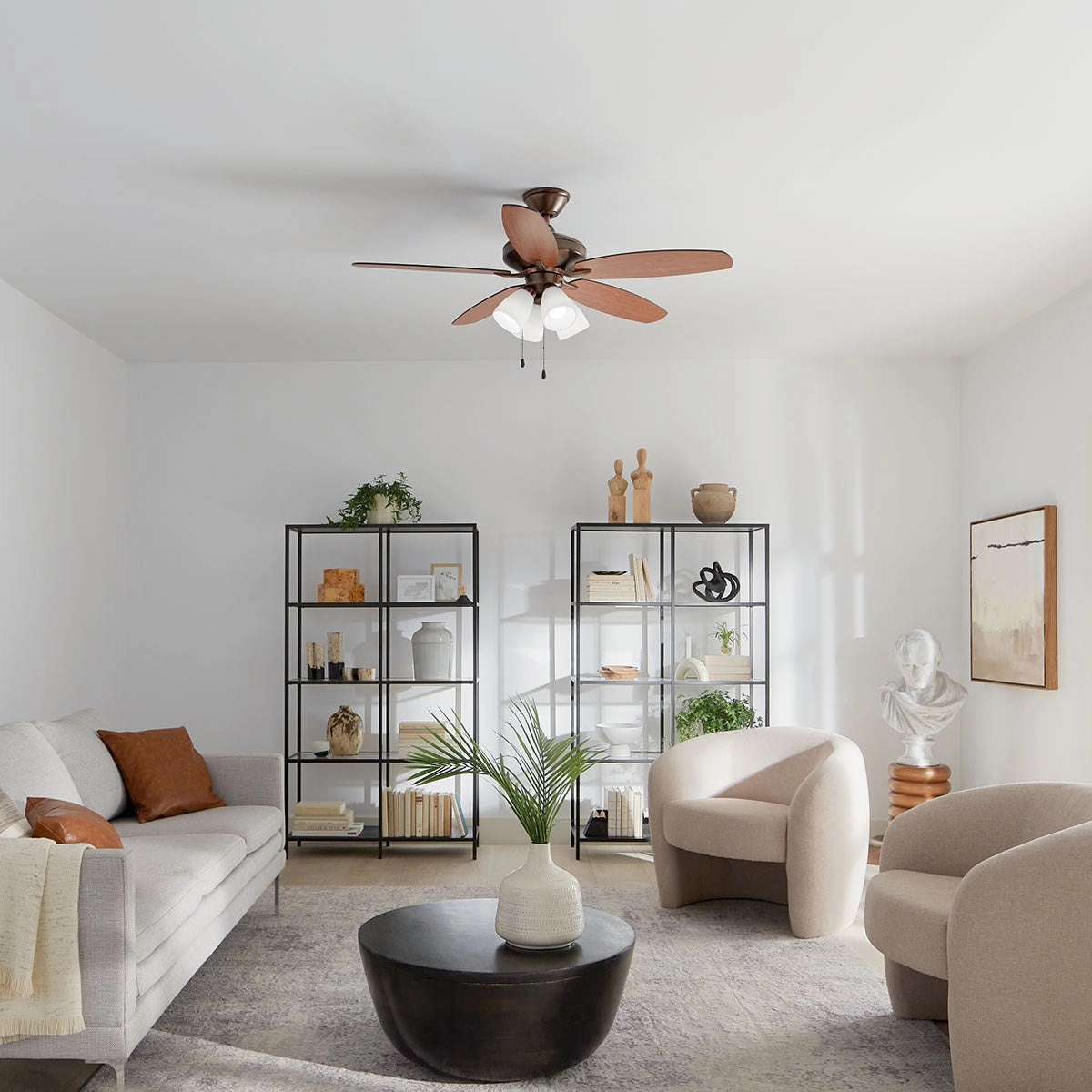 Renew Premier 52"Ceiling Fan Oil Brushed Bronze