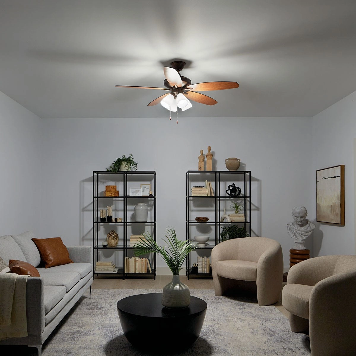 Renew Premier 52"Ceiling Fan Oil Brushed Bronze