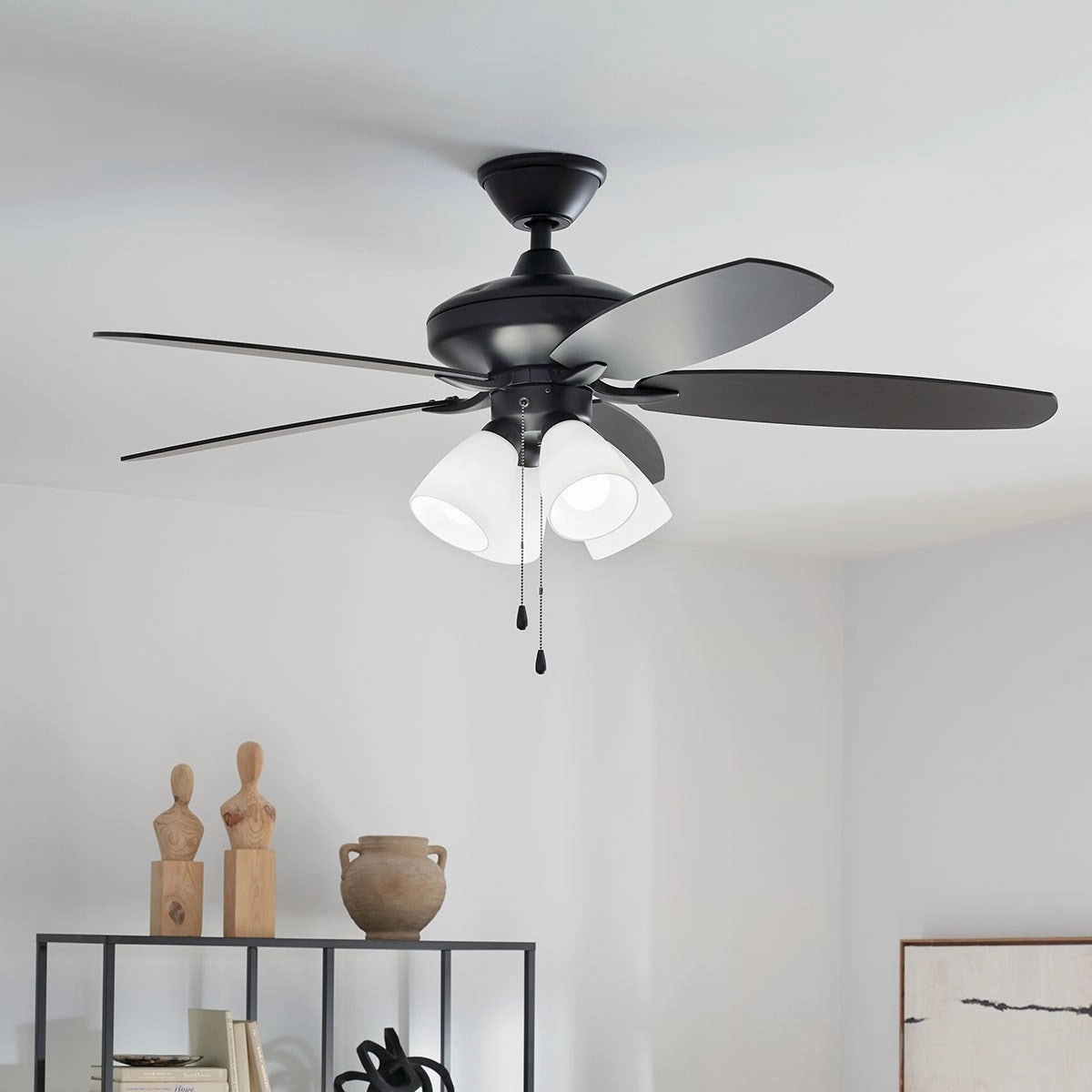 Renew Premier 52"Ceiling Fan Satin Black