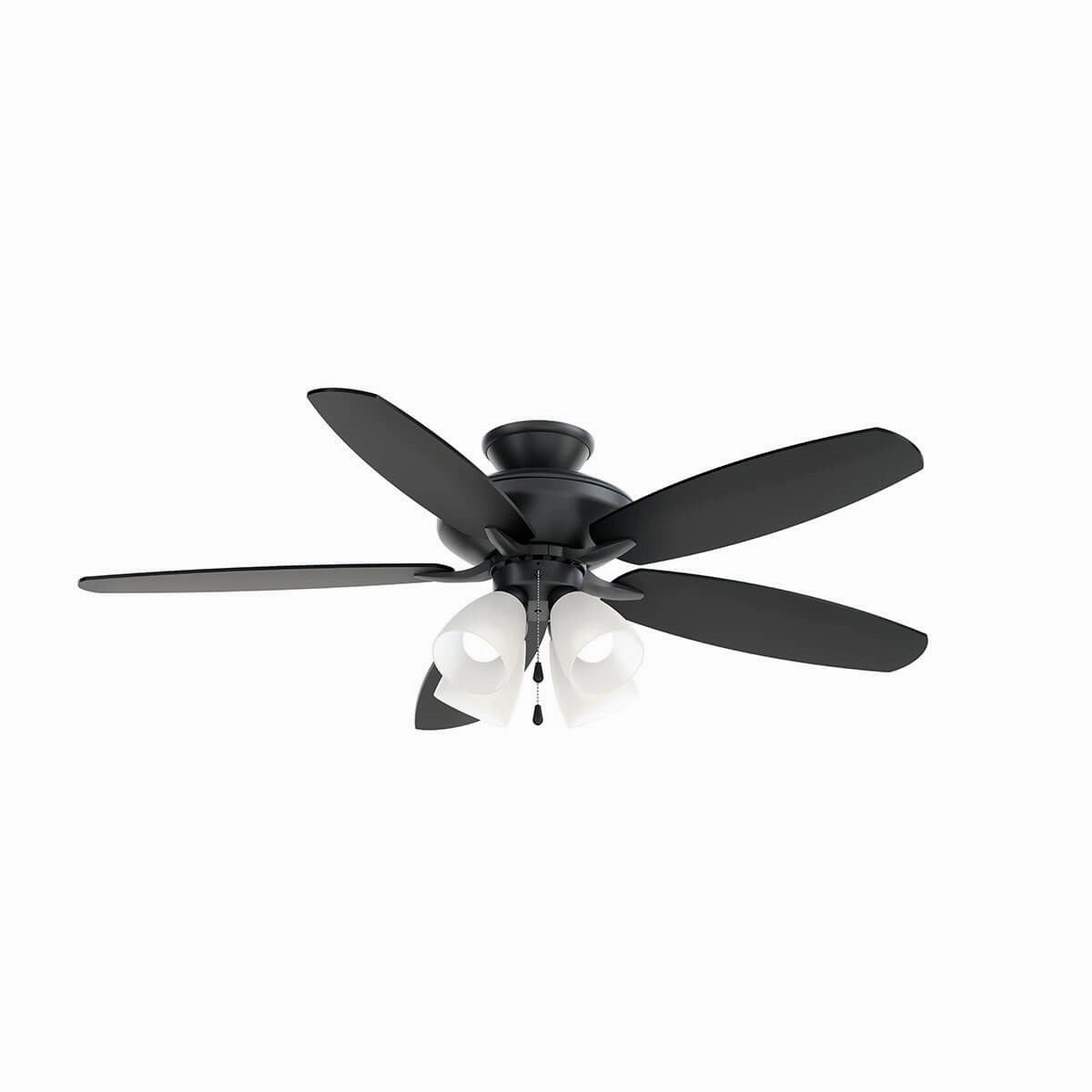Renew Premier 52"Ceiling Fan Satin Black stylish medium fans for contemporary homes