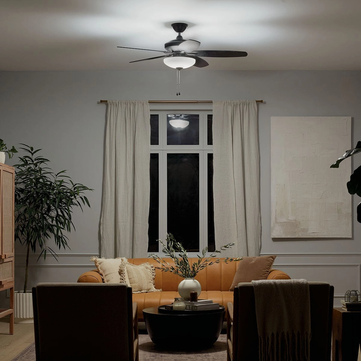 Renew Select 52"Ceiling Fan Satin Black