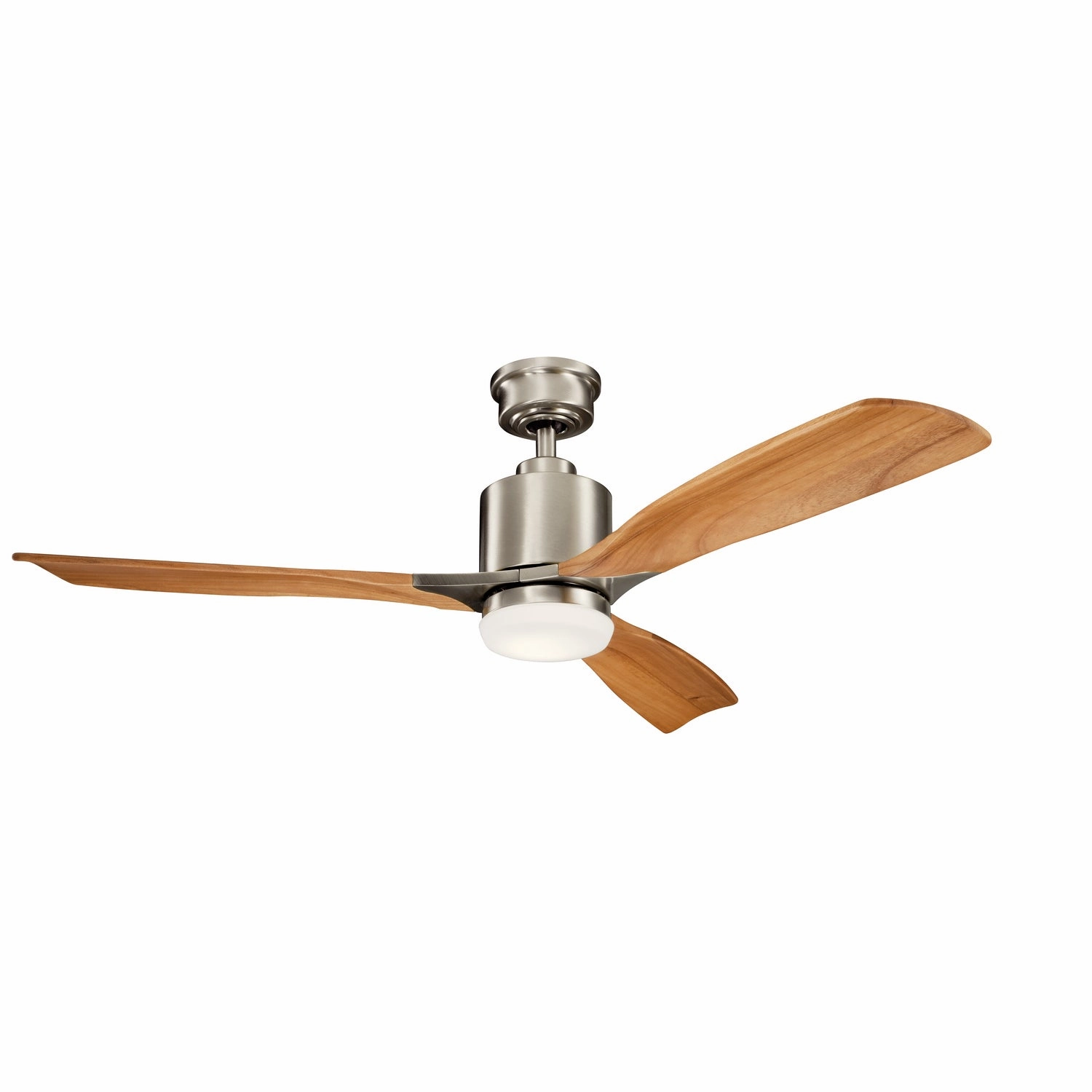 Ridley II 52"Ceiling Fan Brushed Stainless Steel