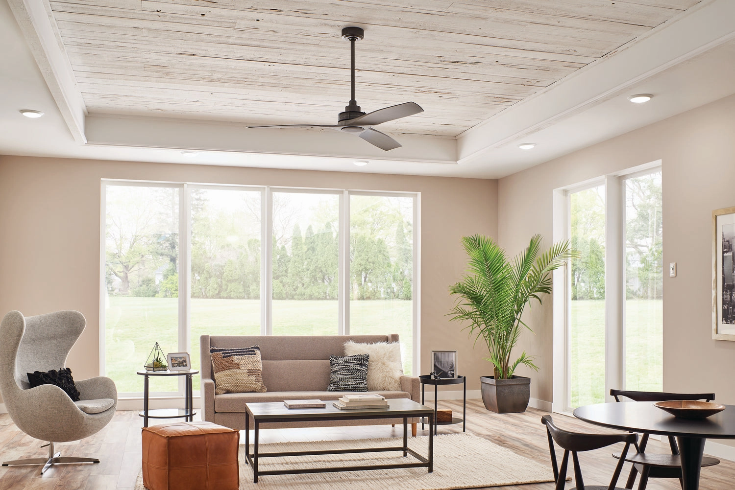 Ried 56"Ceiling Fan Anvil Iron