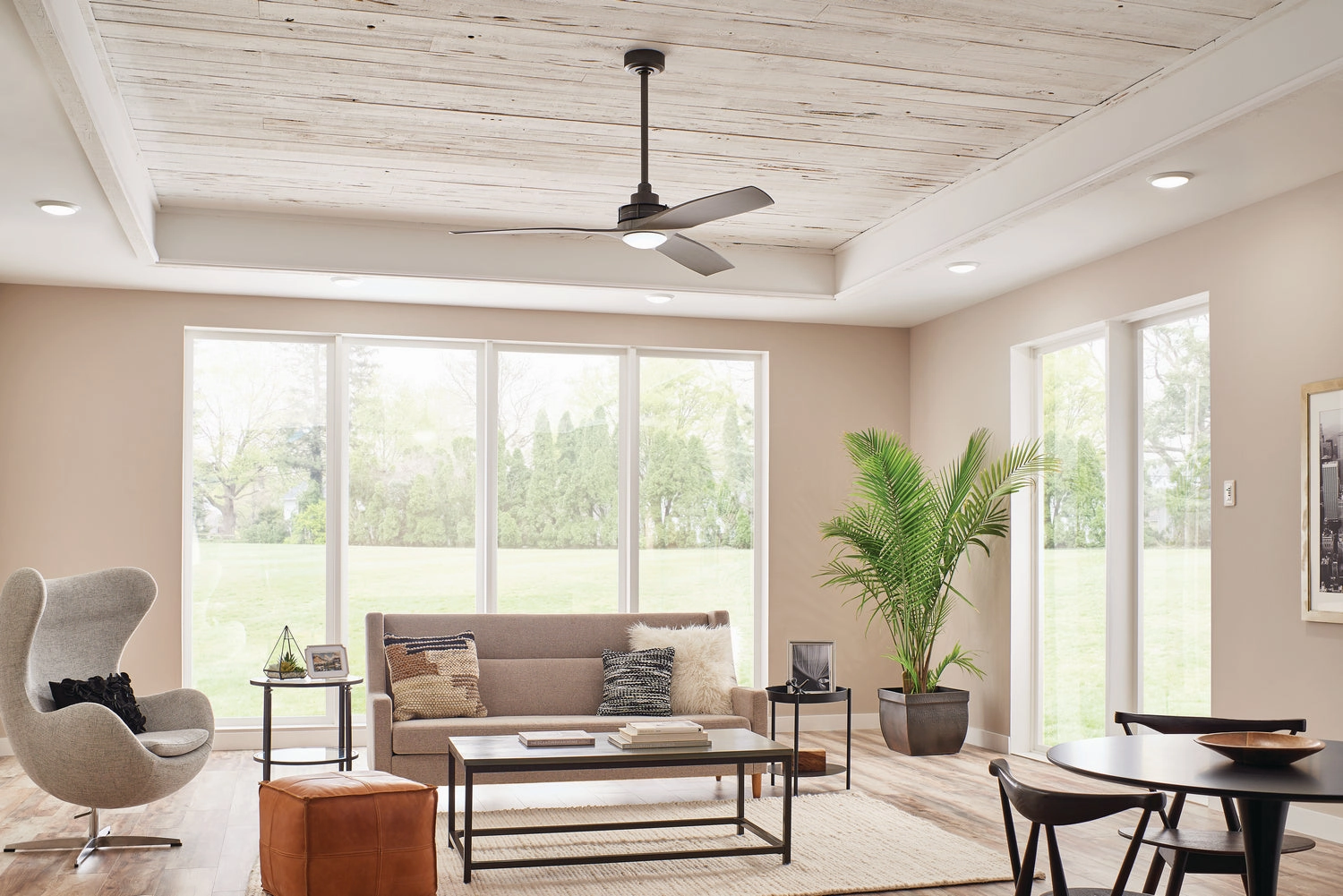 Ried 56"Ceiling Fan Anvil Iron
