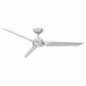 Roboto 62"Ceiling Fan Brushed Aluminum/Titanium energy-efficient fans for everyday cooling