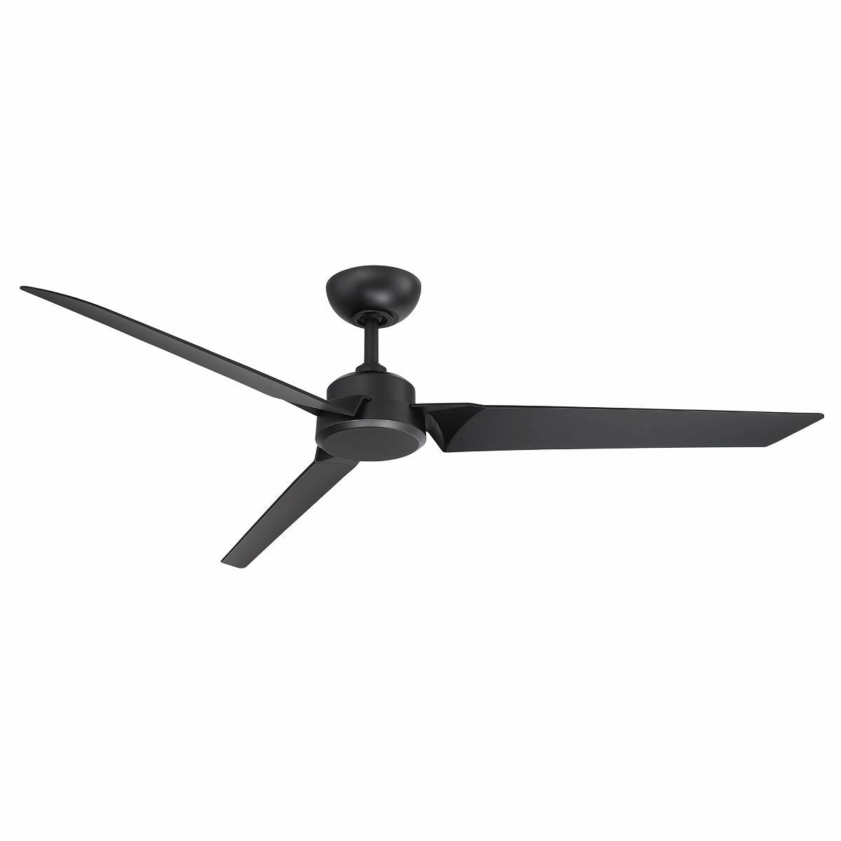 Roboto 62"Ceiling Fan Matte Black whisper-quiet fans for bedrooms and offices