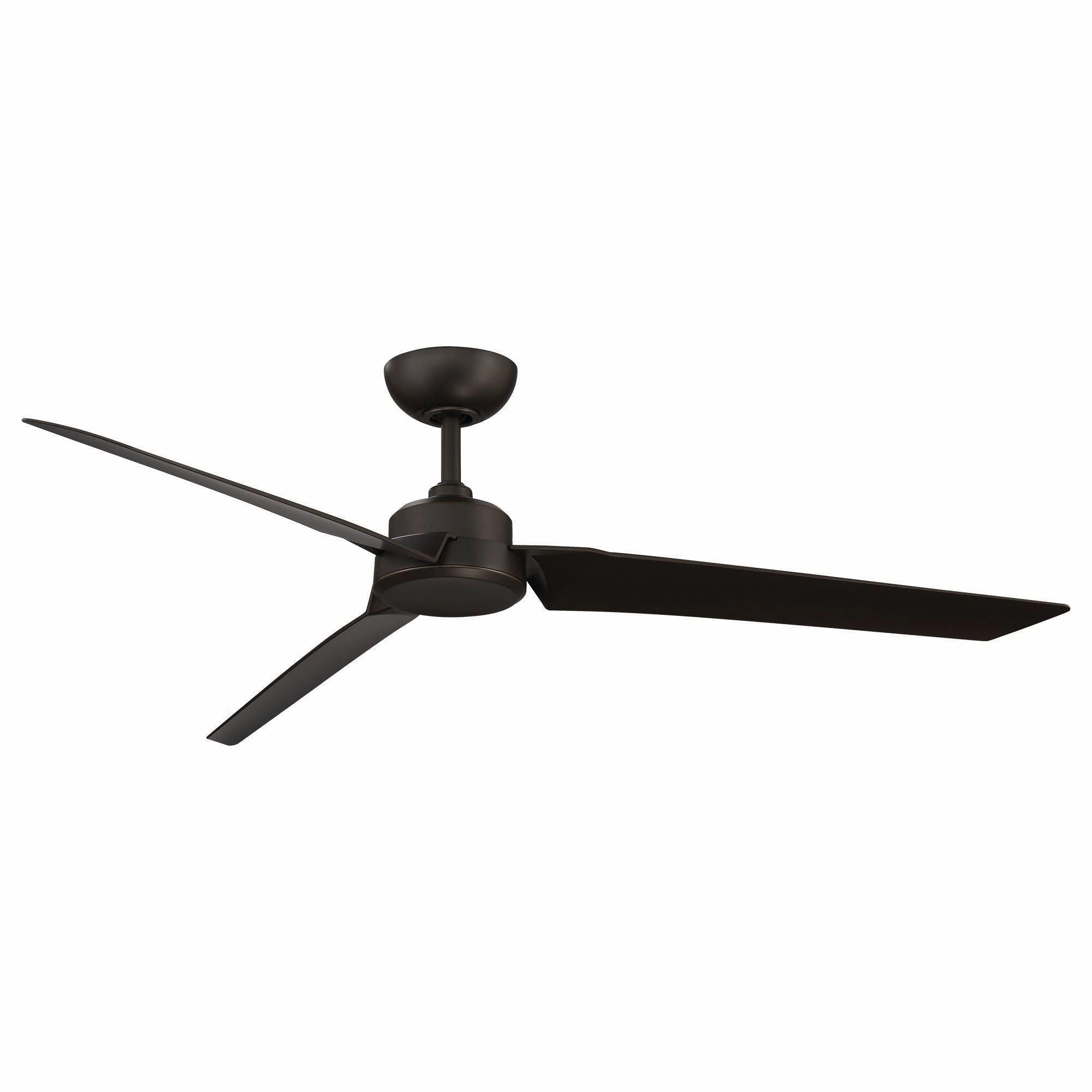 Roboto Indoor/Outdoor 3-Blade 62" Smart Ceiling Fan with Remote Control