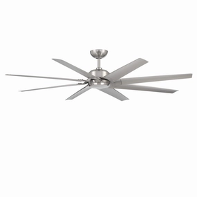 Roboto Xl 70"Ceiling Fan Brushed Nickel oscillating electric fans for full room circulation