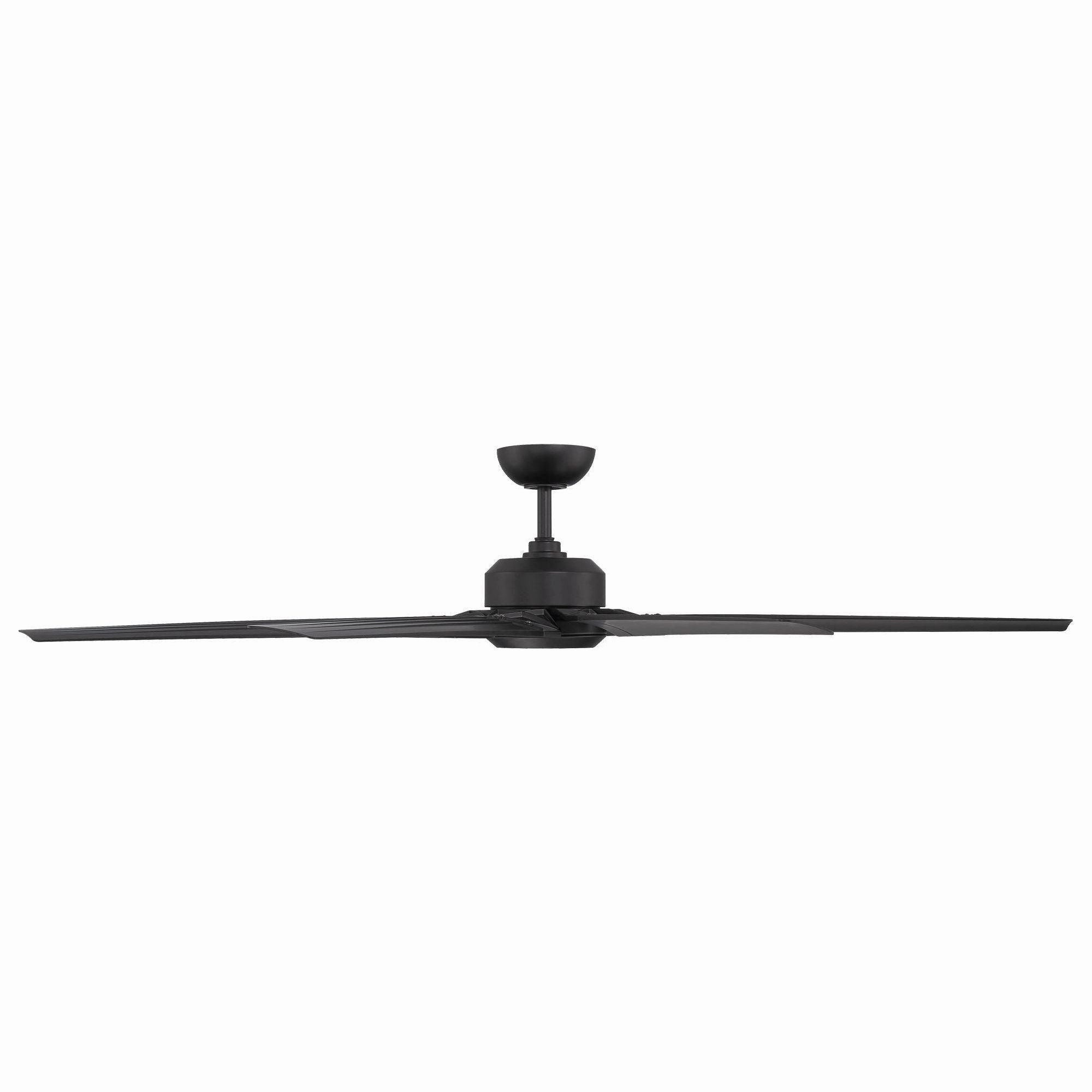 Roboto XL Indoor/Outdoor 8-Blade 70" Smart Ceiling Fan with LED Light Kit and Remote Control