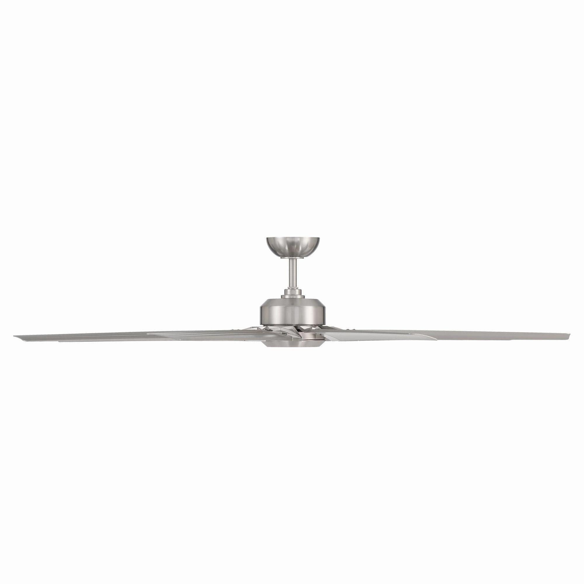 Roboto XL Indoor/Outdoor 8-Blade 70" Smart Ceiling Fan with LED Light Kit and Remote Control