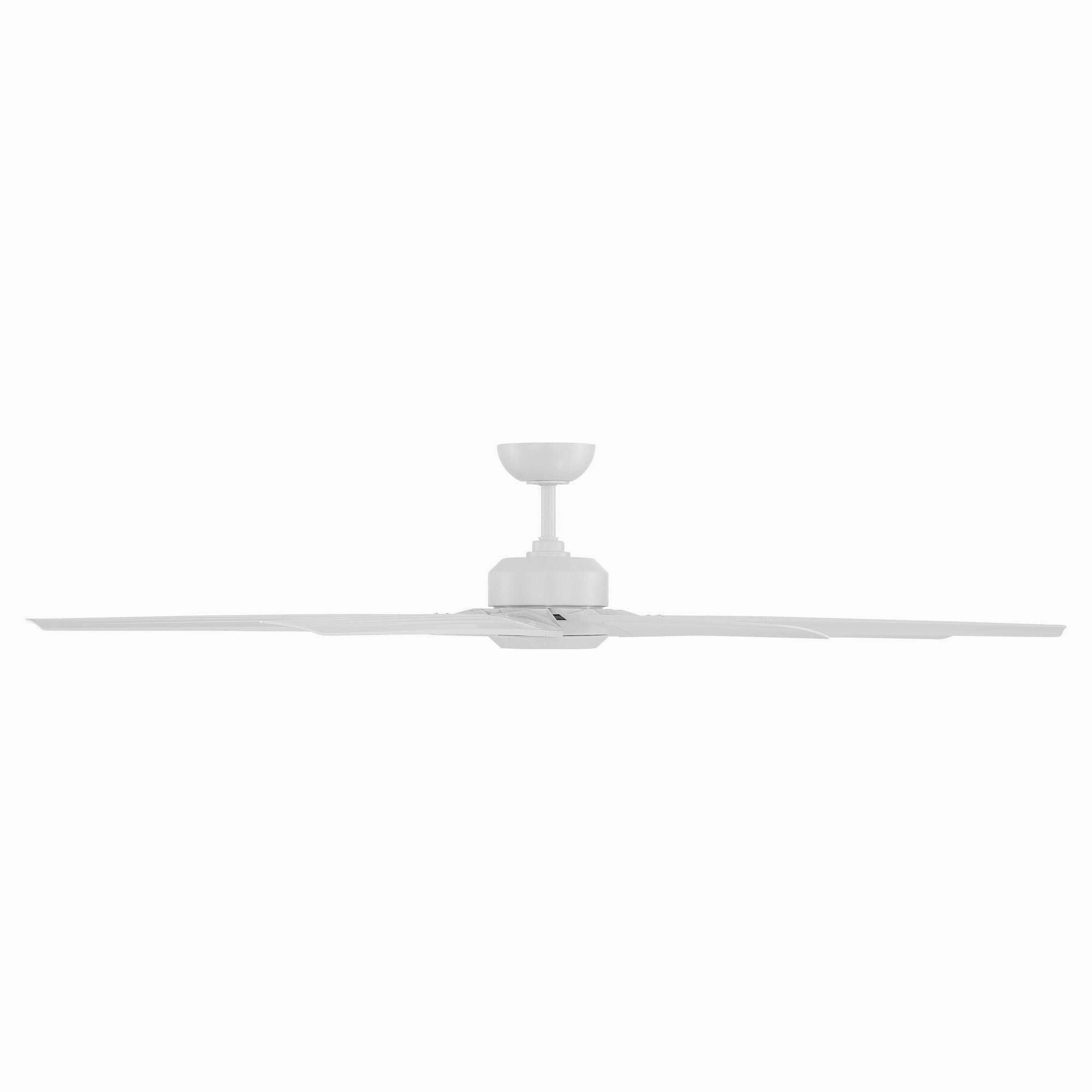 Roboto XL Indoor/Outdoor 8-Blade 70" Smart Ceiling Fan with LED Light Kit and Remote Control
