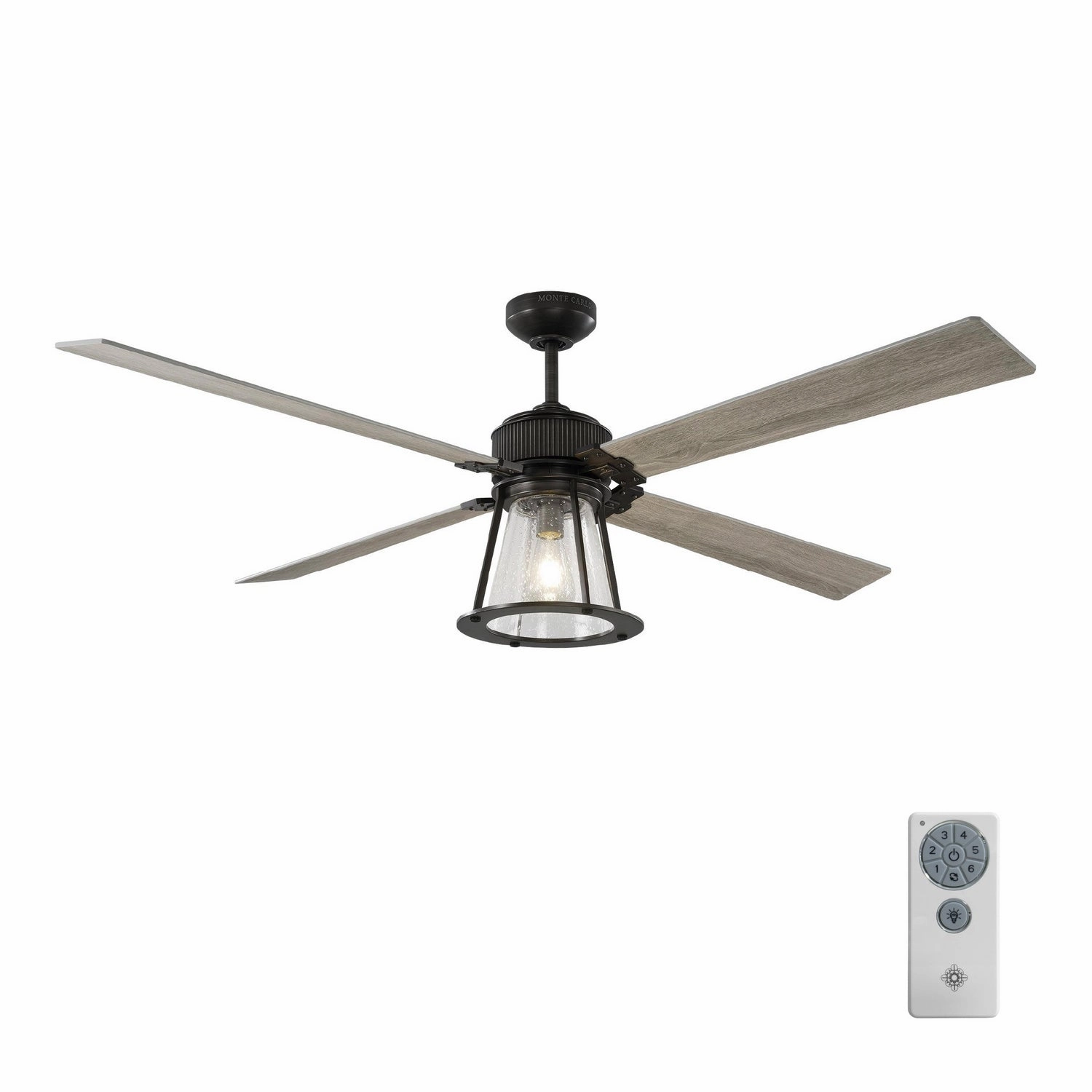 Rockland 60"Ceiling Fan Aged Pewter
