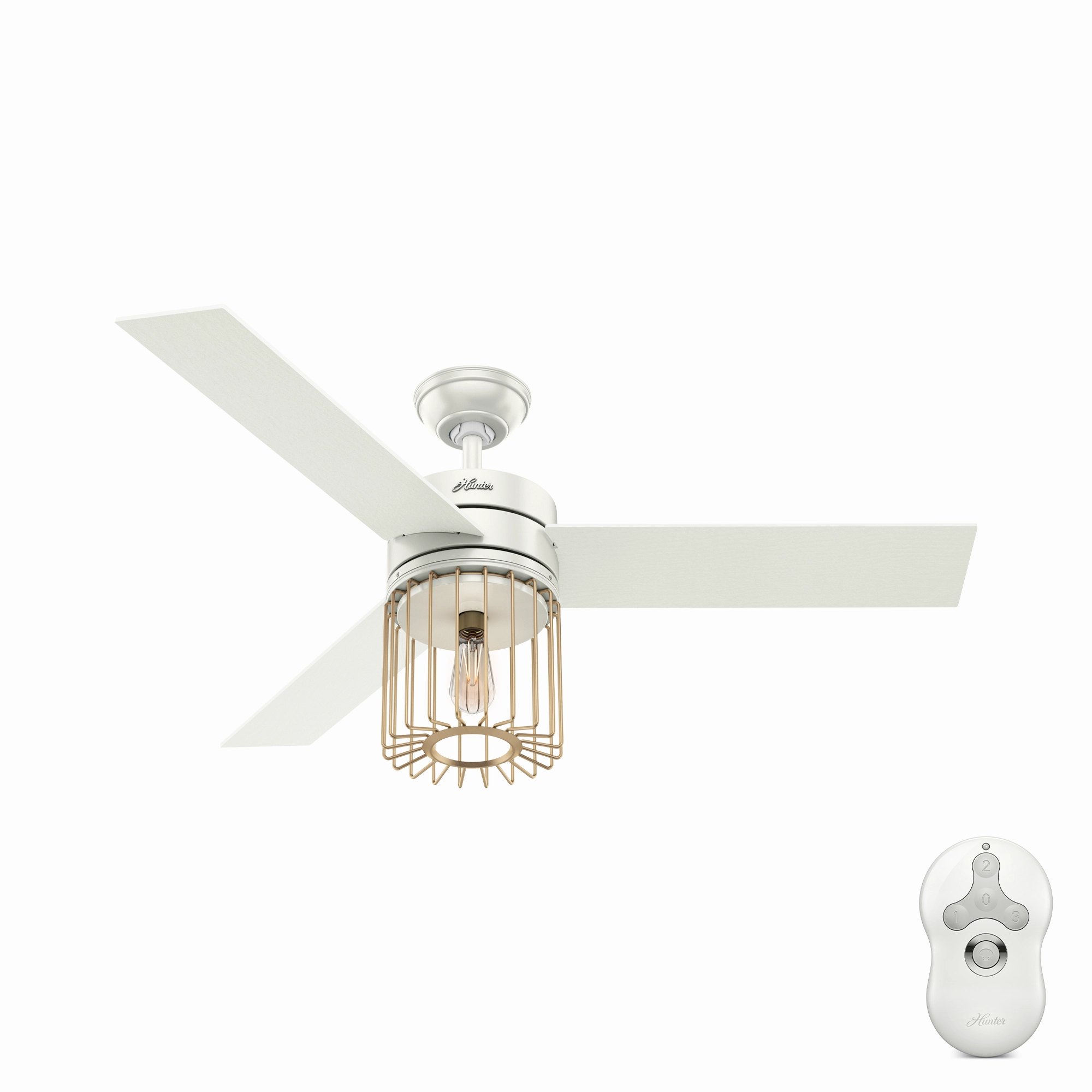 Ronan 52"Ceiling Fan Fresh White