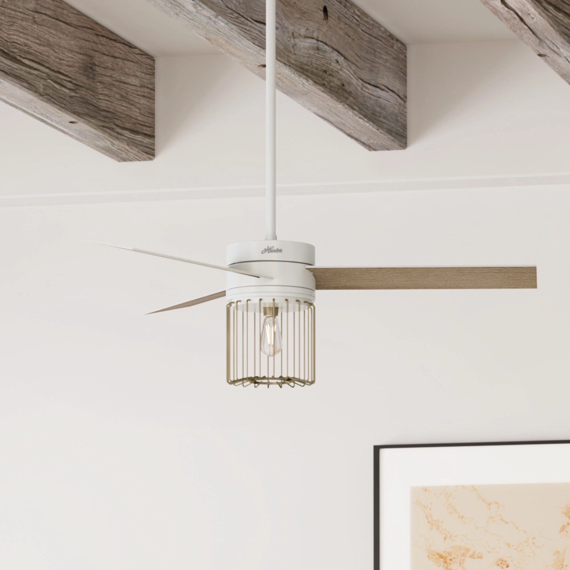 Ronan 52"Ceiling Fan Fresh White