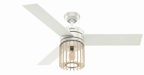 Ronan 52"Ceiling Fan Fresh White adjustable fans for targeted cooling