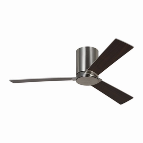 Rozzen 44"Ceiling Fan Brushed Steel best small fans for home and travel
