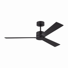 Rozzen 52"Ceiling Fan Midnight Black modern medium fans for everyday cooling