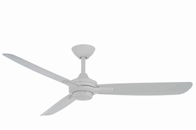 Rudolph 52"Ceiling Fan Flat White oscillating medium fans with strong airflow