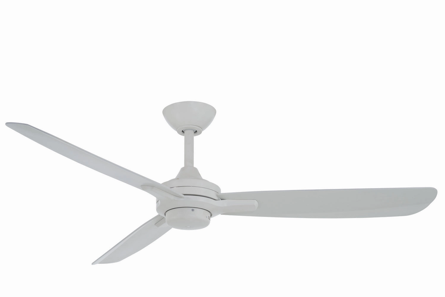 Rudolph 52"Ceiling Fan Flat White sleek design electric fans for modern homes