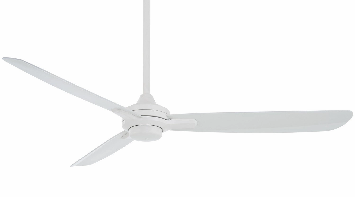 Rudolph Wet 60"Ceiling Fan Flat White outdoor exterior fans for patio cooling