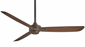 Rudolph Wet 60"Ceiling Fan Oil Rubbed Bronze outdoor exterior fans for patio cooling