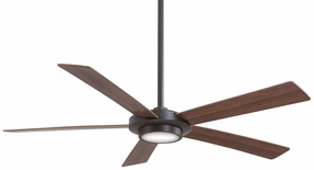 Sabot 52"Ceiling Fan Oil Rubbed Bronze low-noise fans for peaceful environments