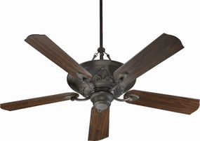 Salon 56"Ceiling Fan Oiled Bronze quiet electric fans for home use