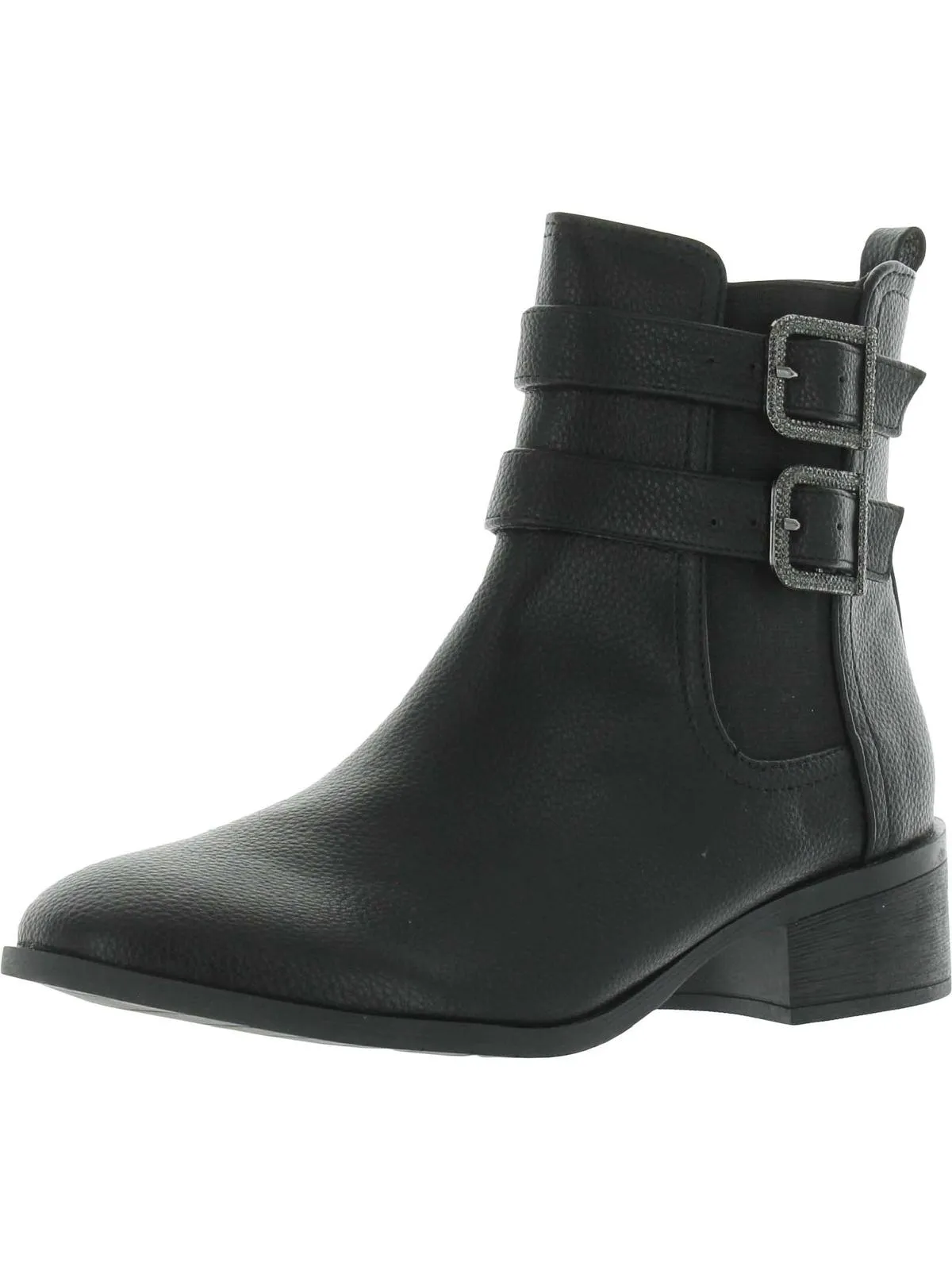 Salt Biker Jewel Womens Faux Leather Ankle Ankle Boots ecco Shoes