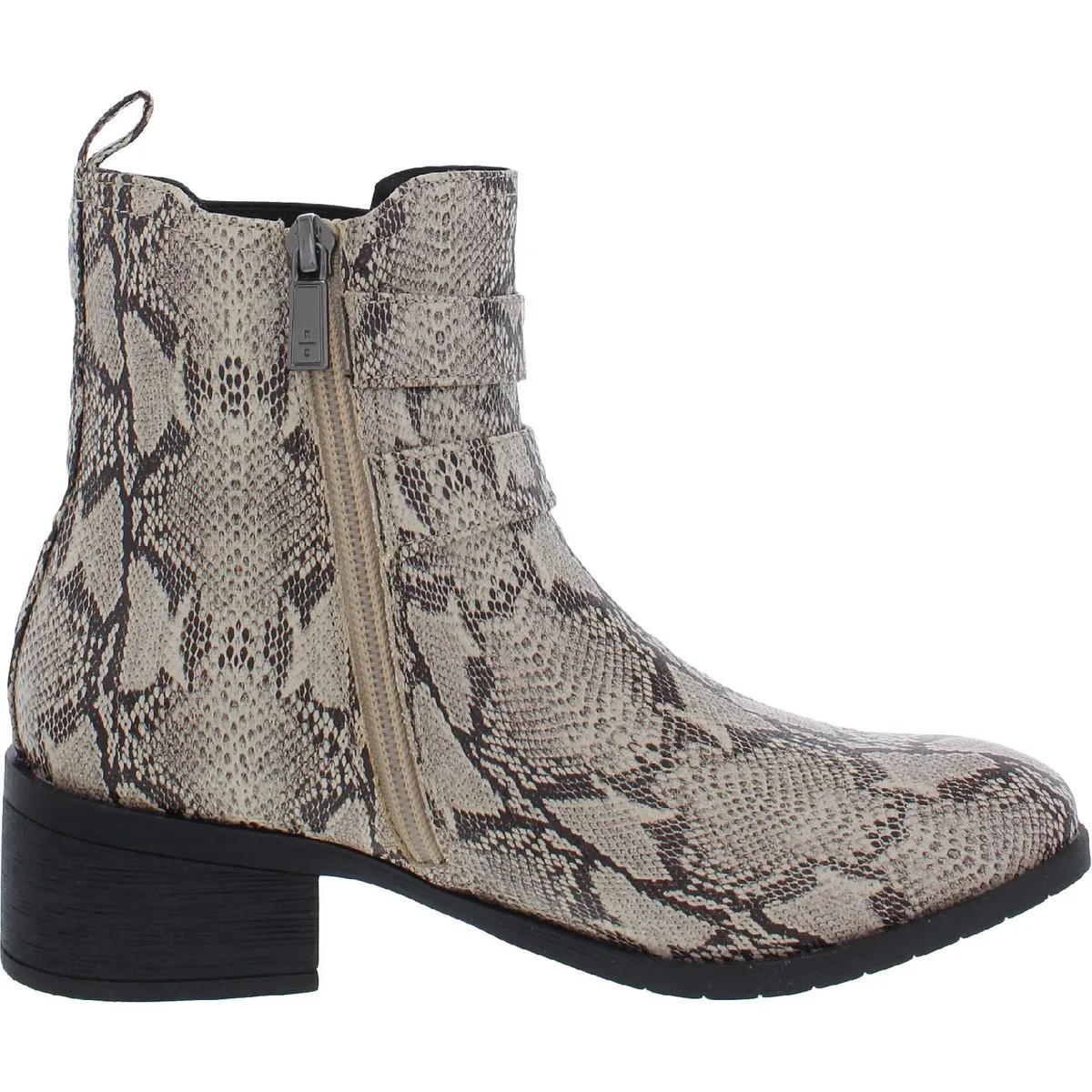 Salt Biker Jewel Womens Faux Leather Ankle Ankle Boots ecco Shoes