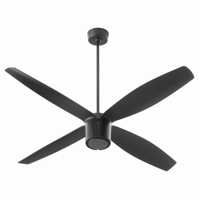 Samaran 60"Ceiling Fan Black compact medium fans for desks and counters