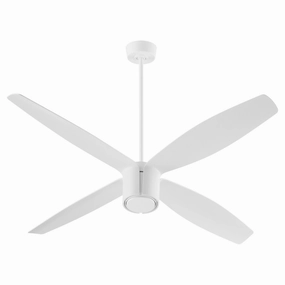 Samaran 60"Ceiling Fan White portable medium fans with handle design