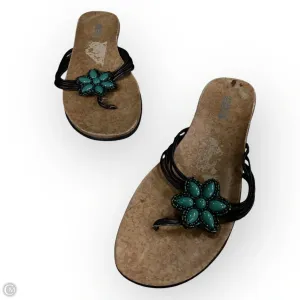 Sandals Flats By Kenneth Cole Reaction In Teal, Size: 10