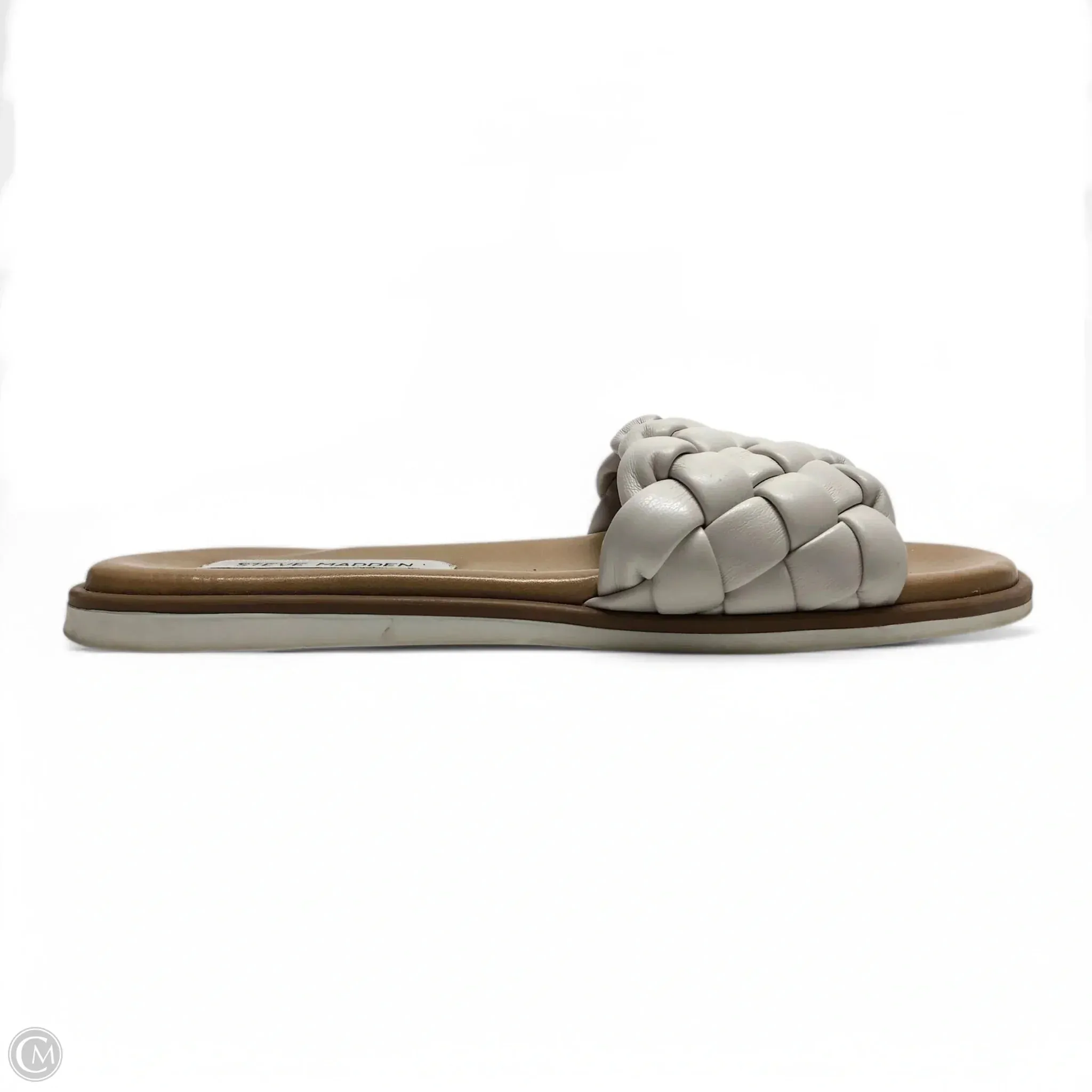 Sandals Flats By Steve Madden In White, Size: 7